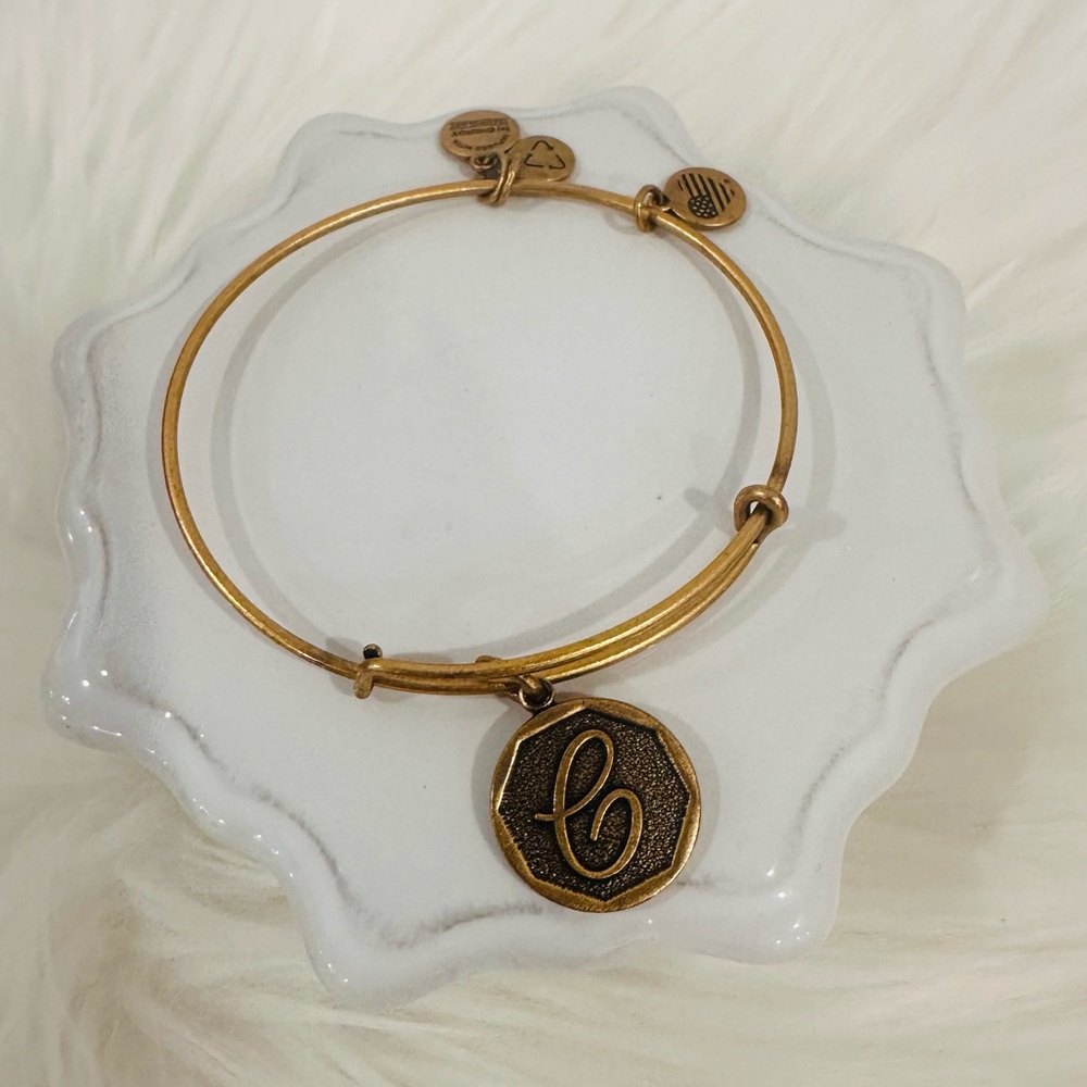 💛✨ ALEX AND ANI GOLD BRACELET INTIAL C